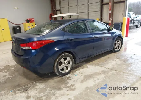 2013 Hyundai Elantra Gls/Limited из США, поврежденный, VIN KMHDH4AE4DU537394